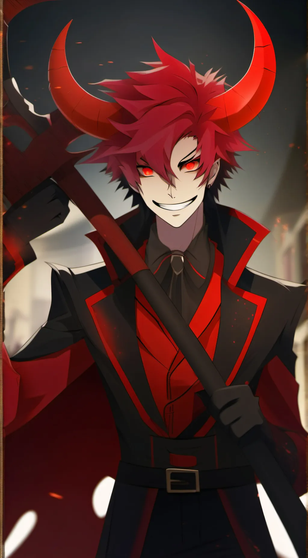 ai character: Alastor  background