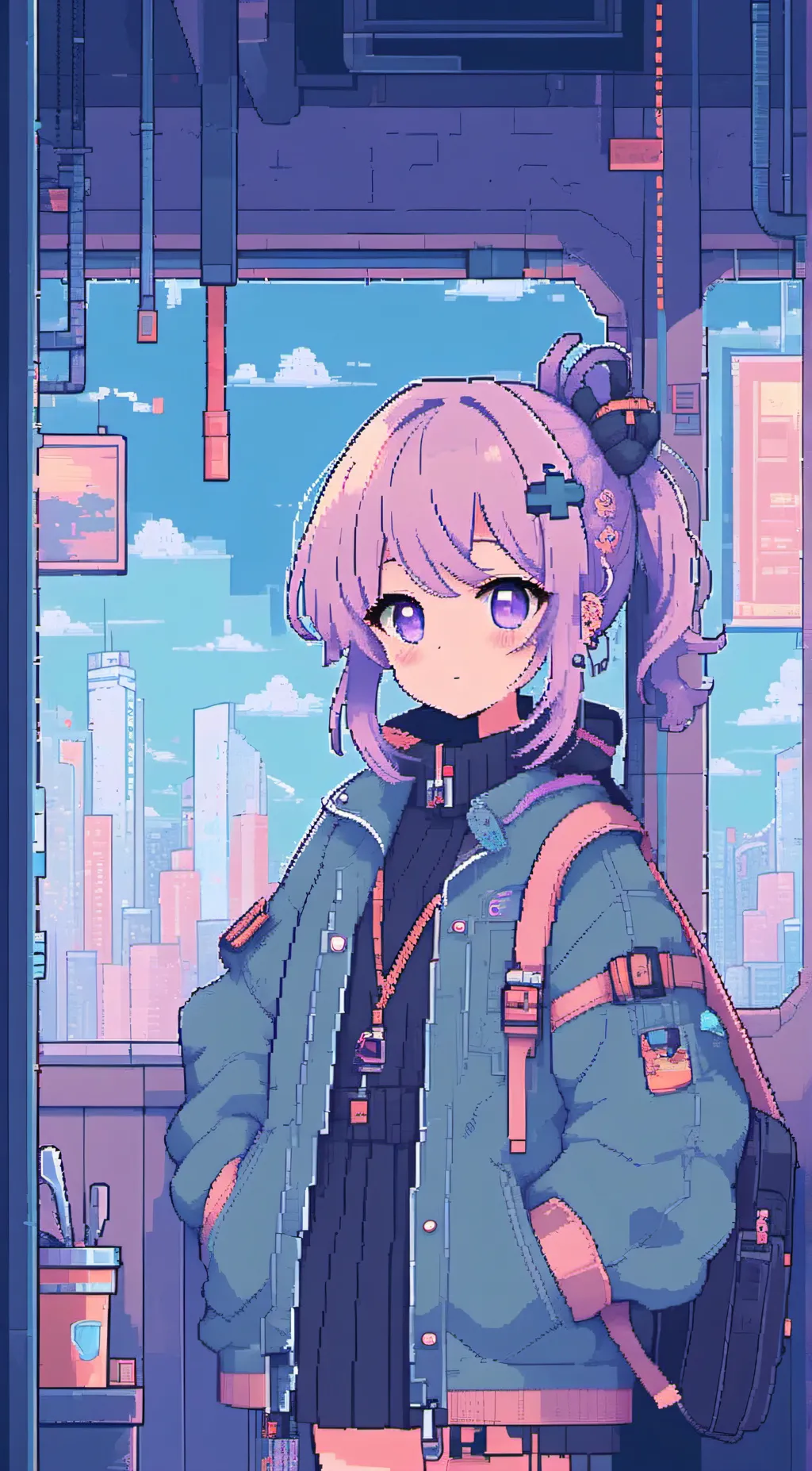 ai character: your crush  background