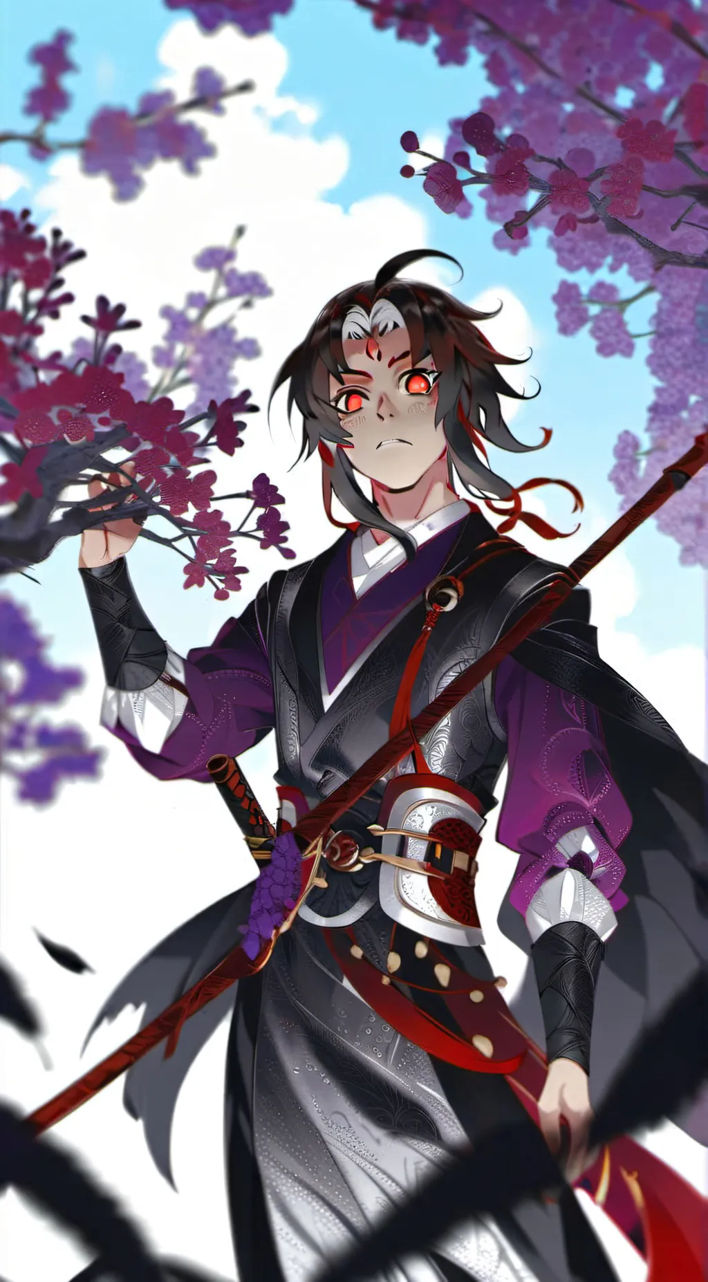 ai character: Kokushibo  background