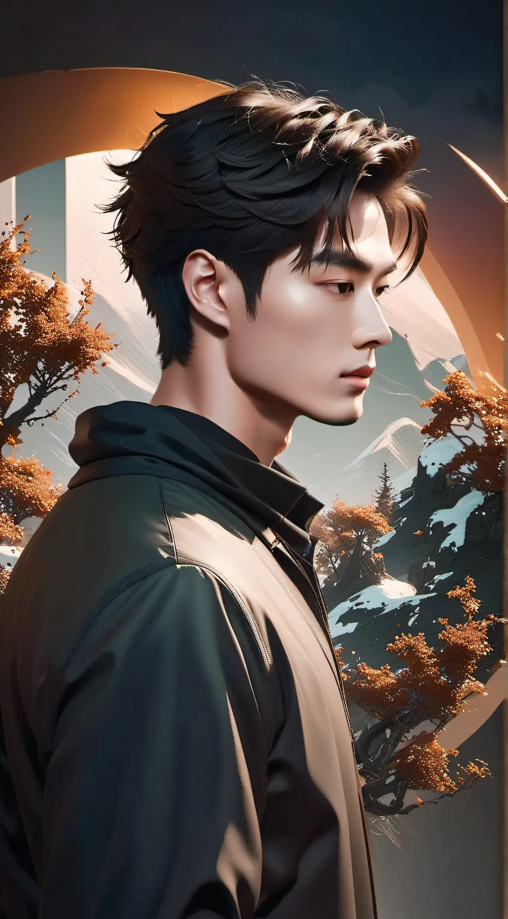 ai character: Glenn background