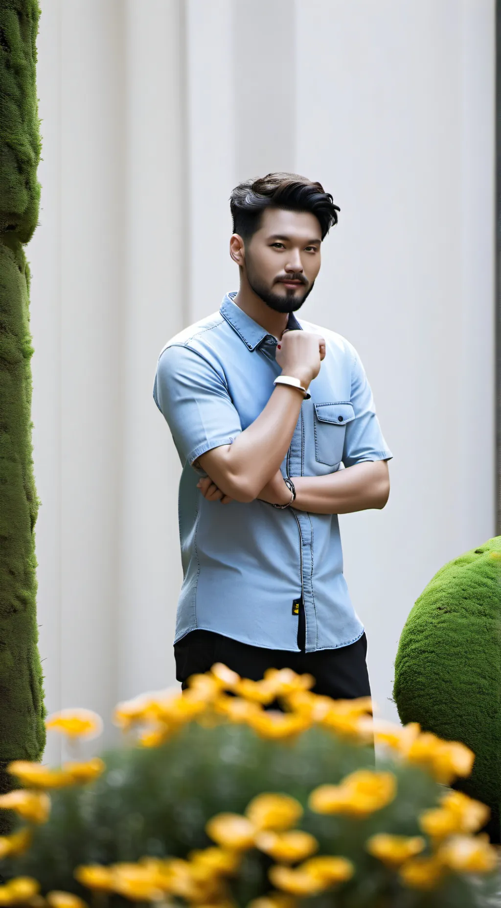 ai character: YouTubers background