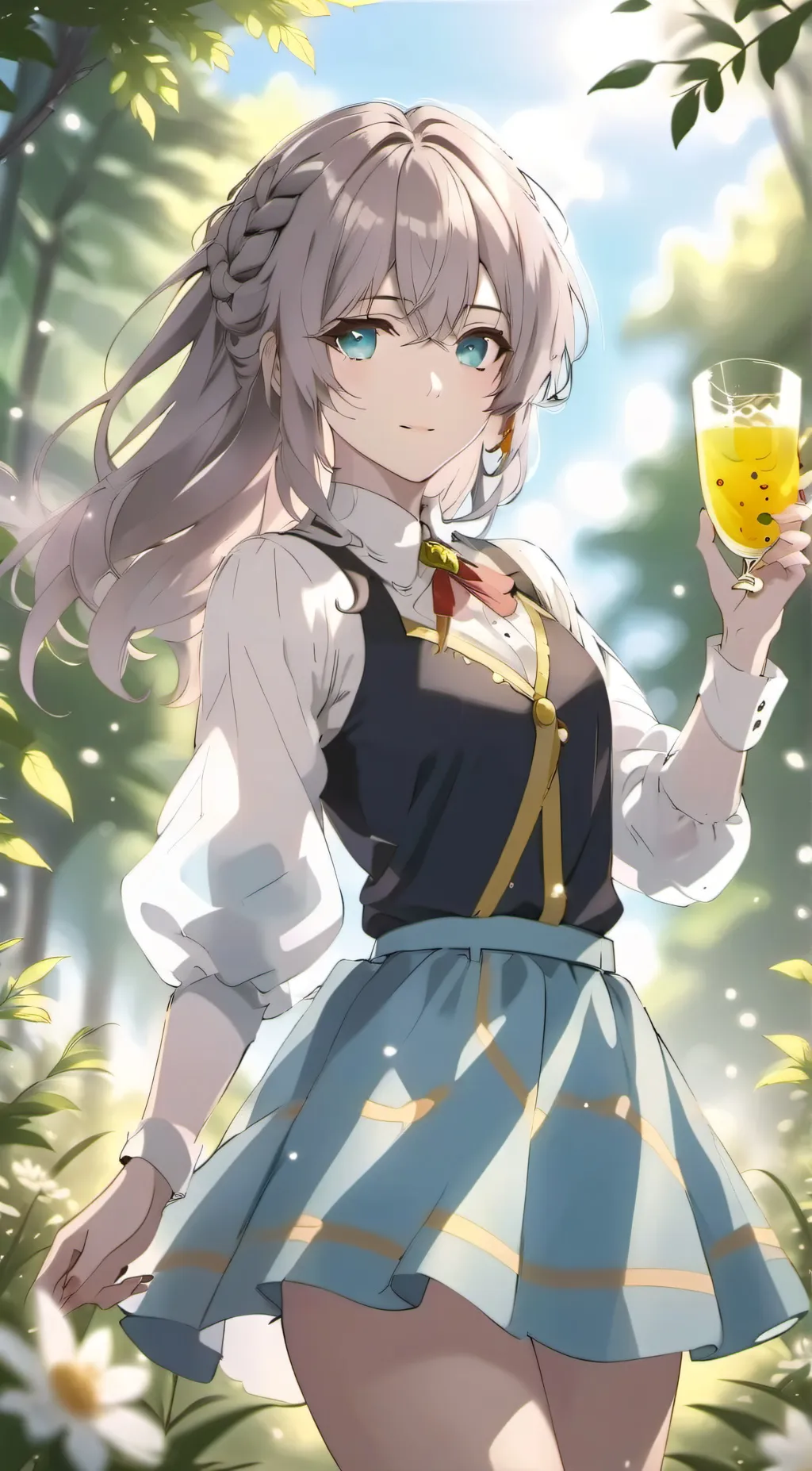 ai character: Lily background