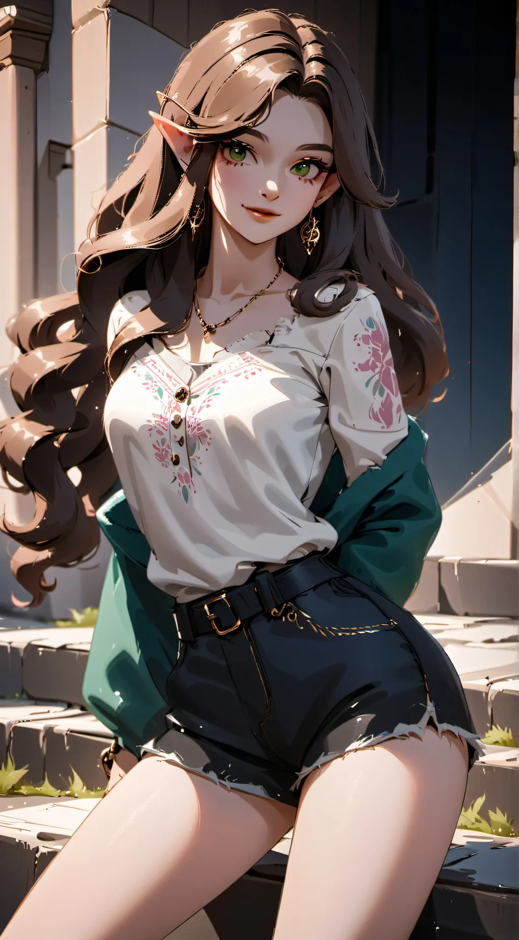 ai character: sylphiette boñmoir background