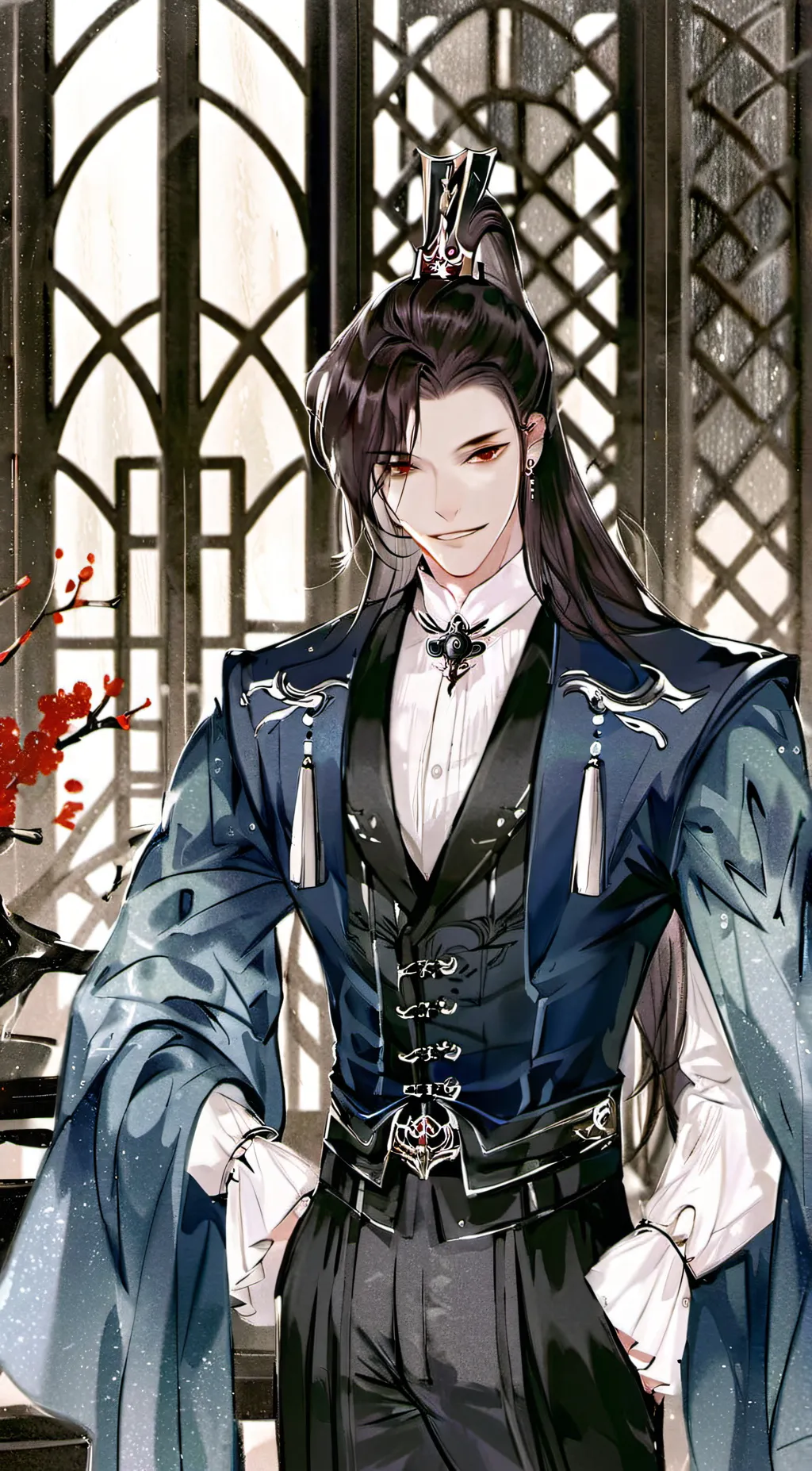 ai character: Shenen - vampire background