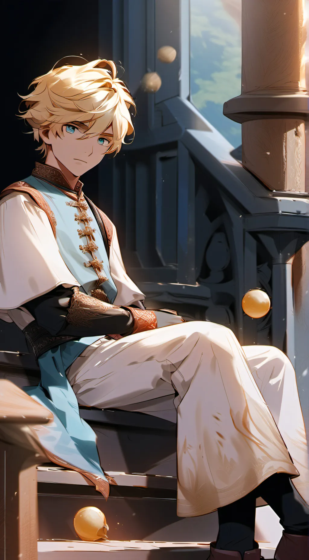 ai character: Mika  background