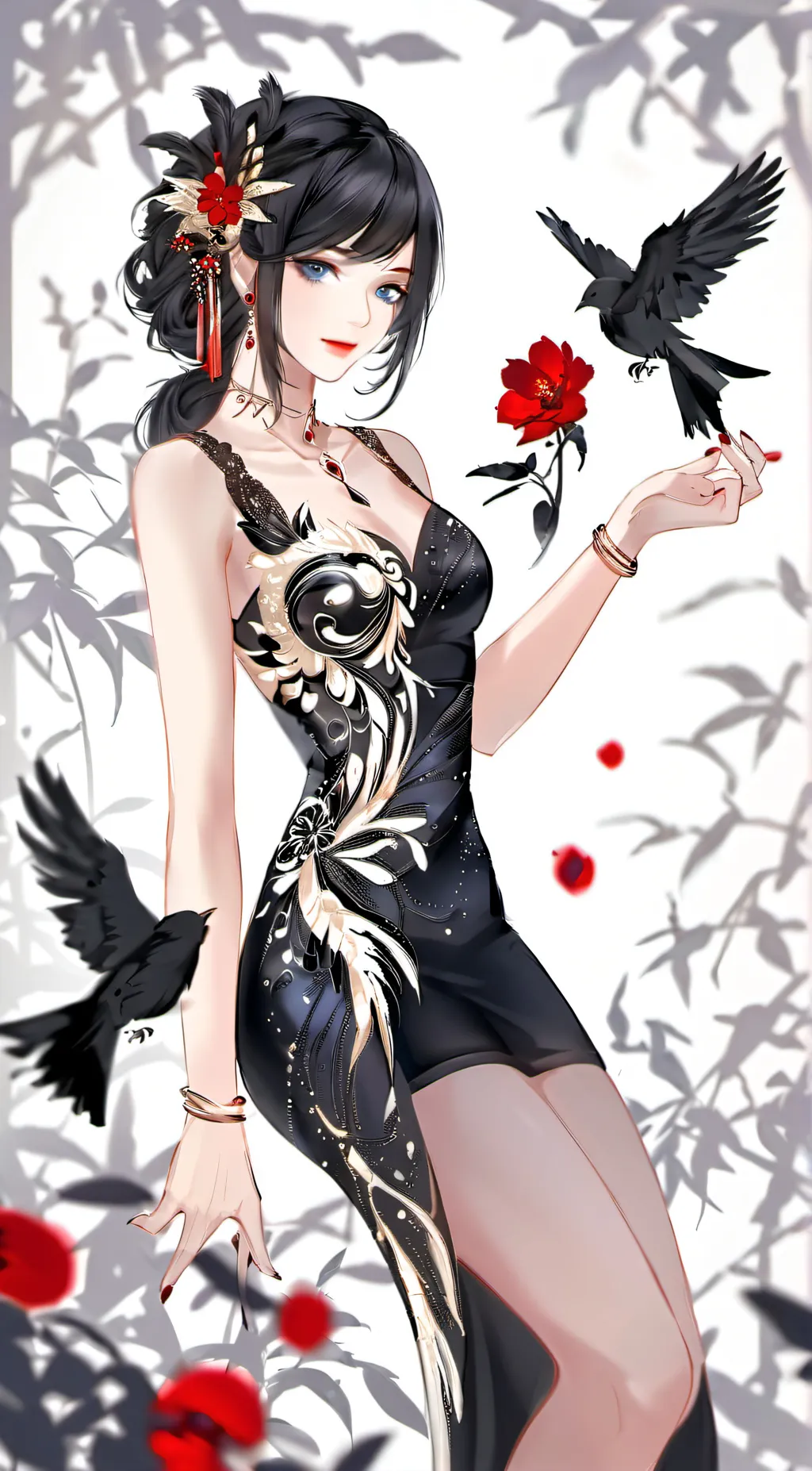 ai character: Aramina Moondrop background