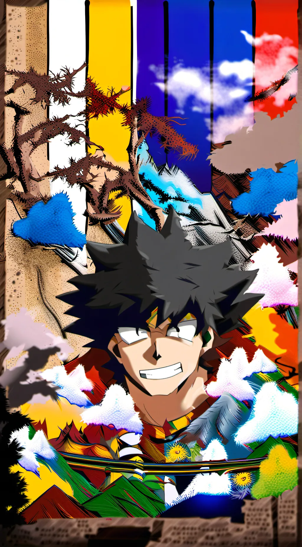 ai character: Mha background