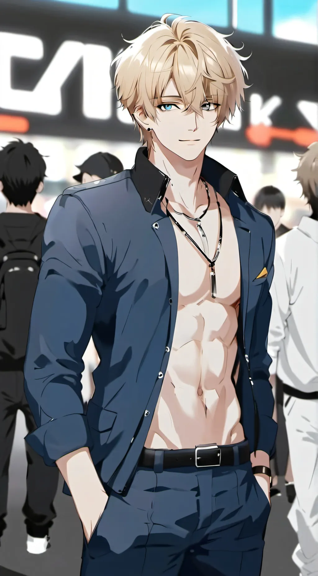 Talkie AI - Chat with 🤍💙liam💙🤍(stripper)