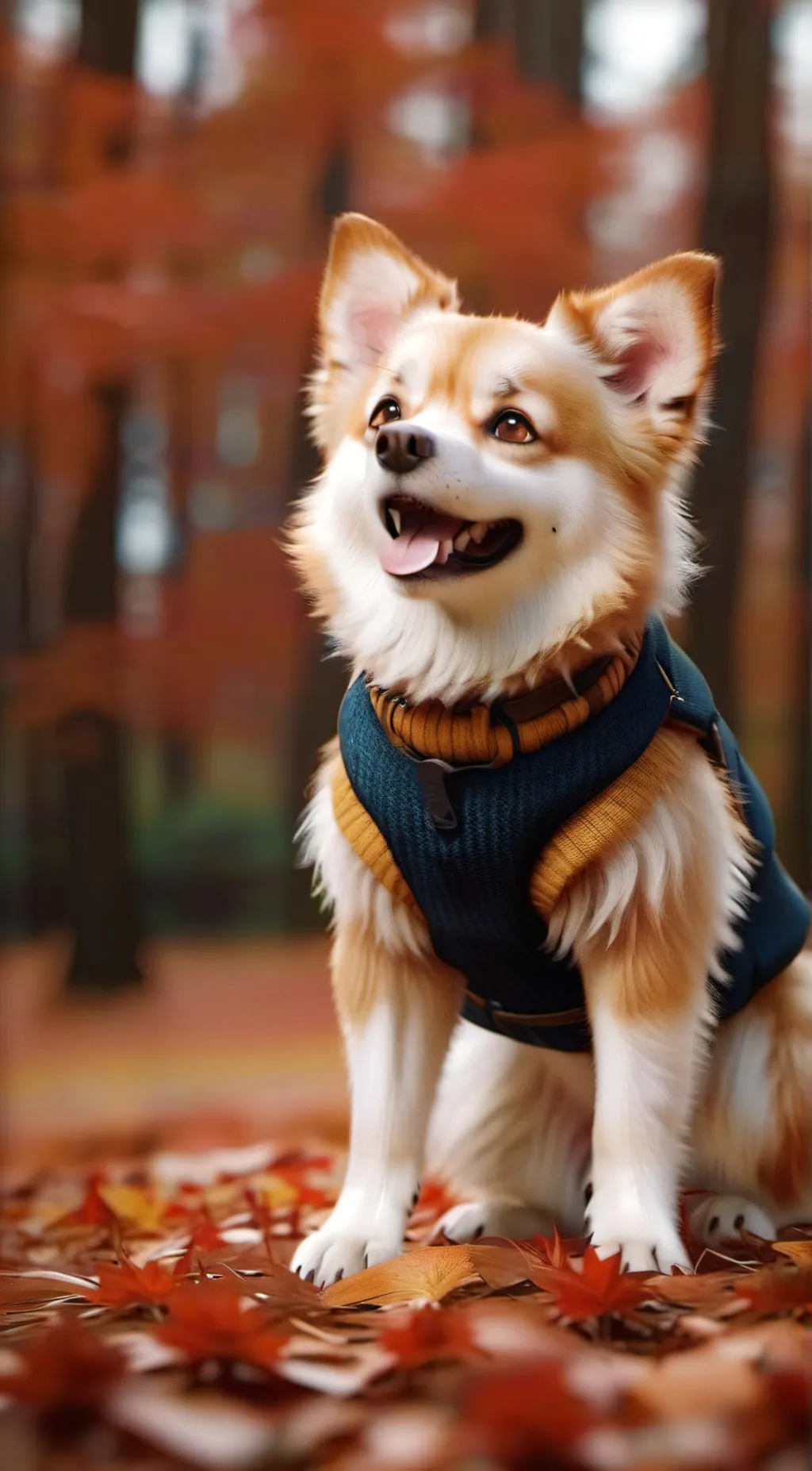 ai character: 🍂Maxy🍁 background