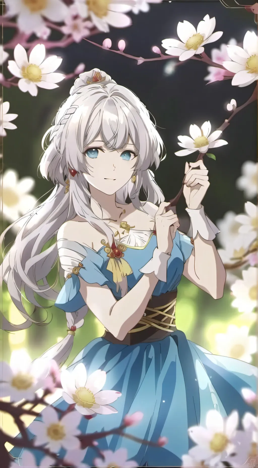 ai character: lily background