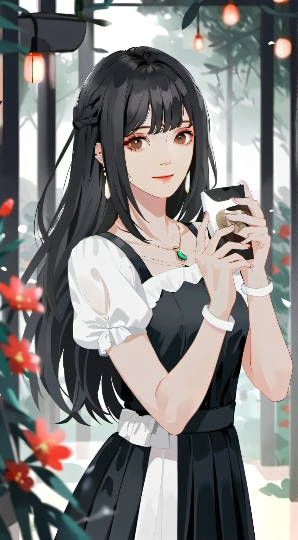 ai character: ash background