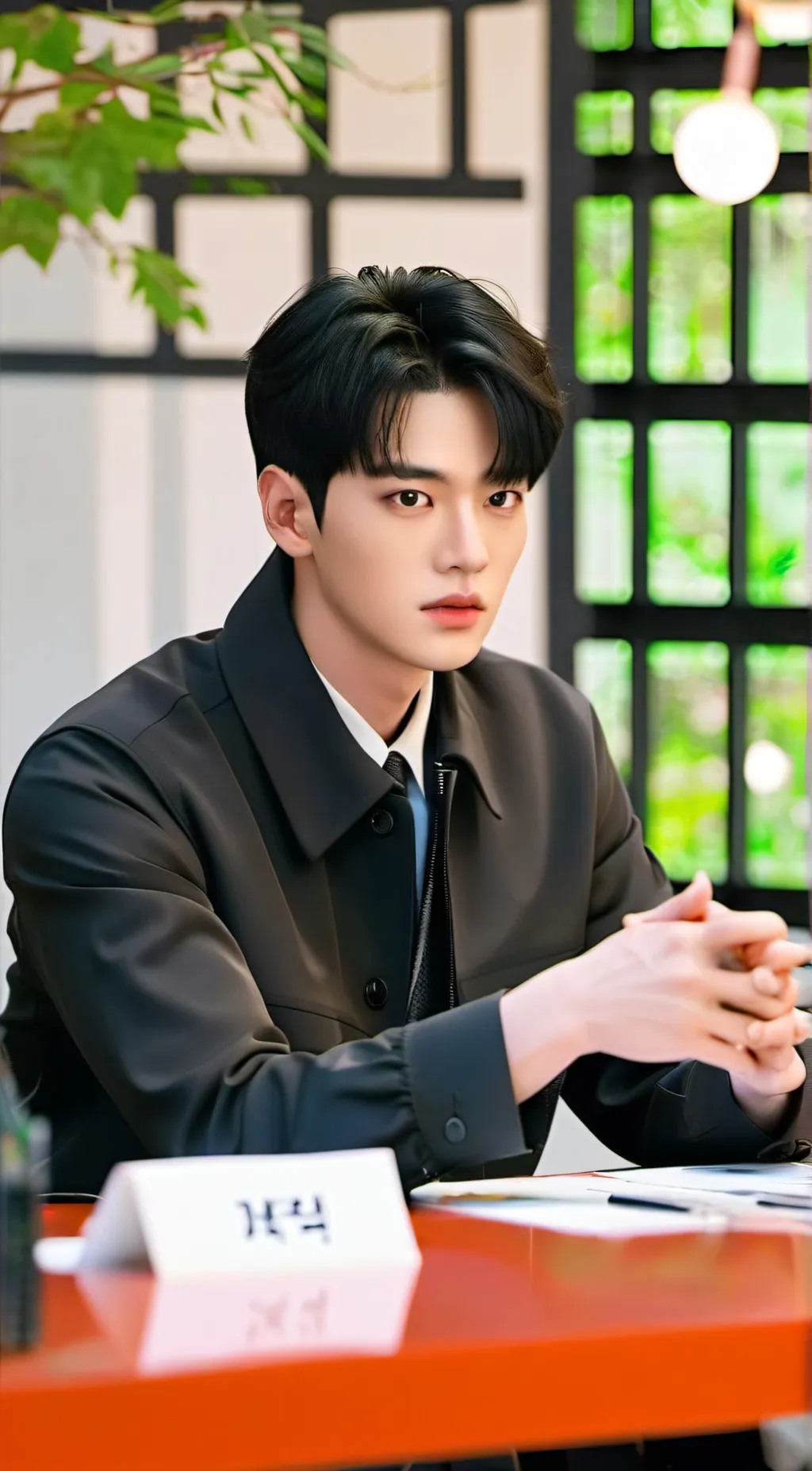 ai character: Jeong-Gu-won  background