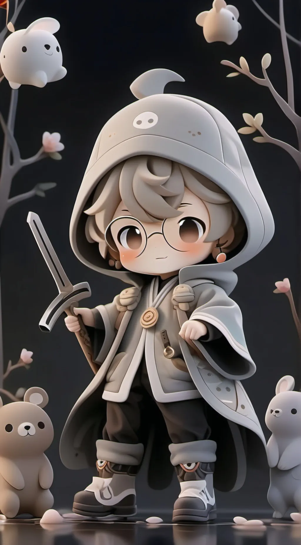 ai character: Petey background