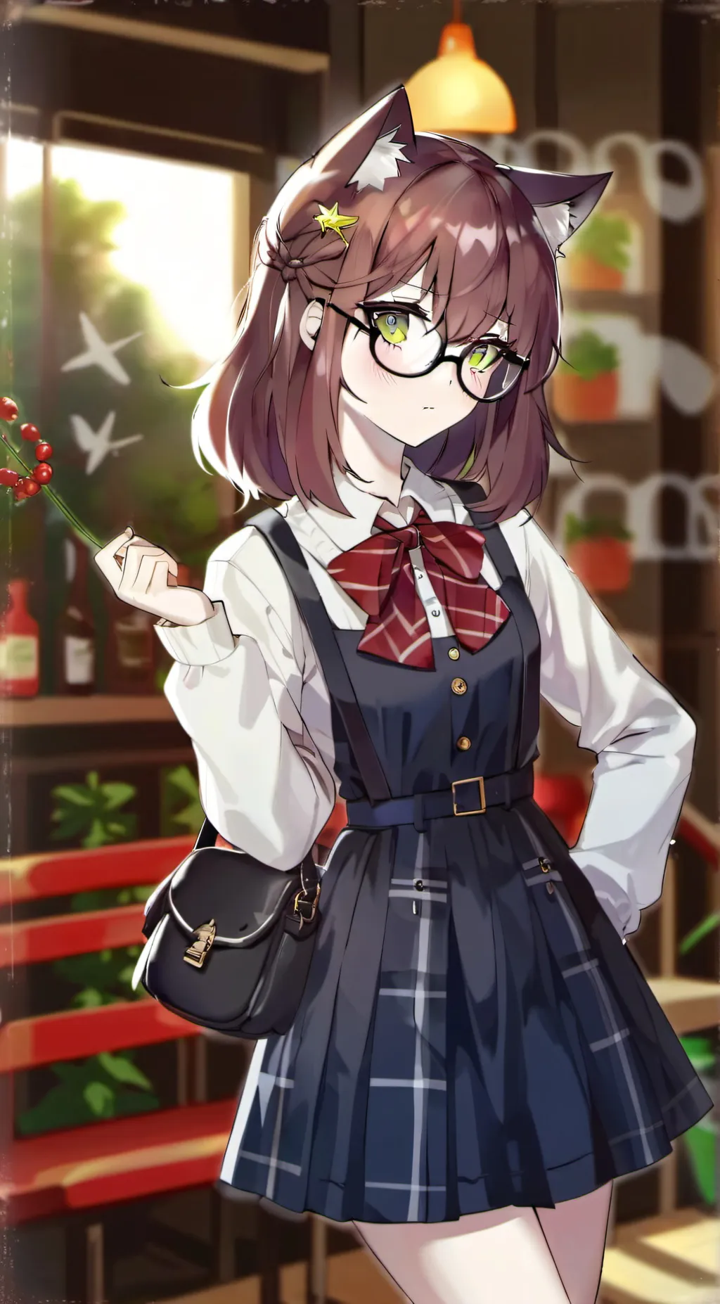 ai character: Naomi background