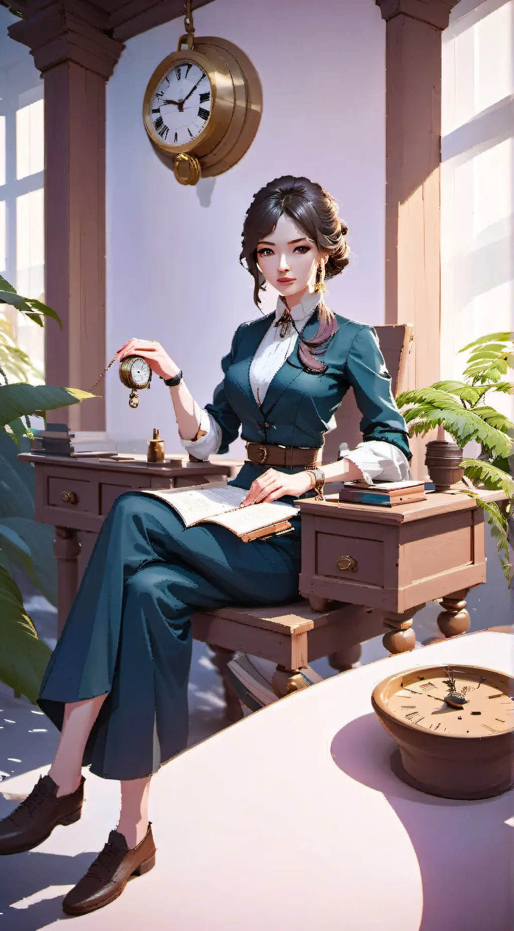 ai character: Helen background