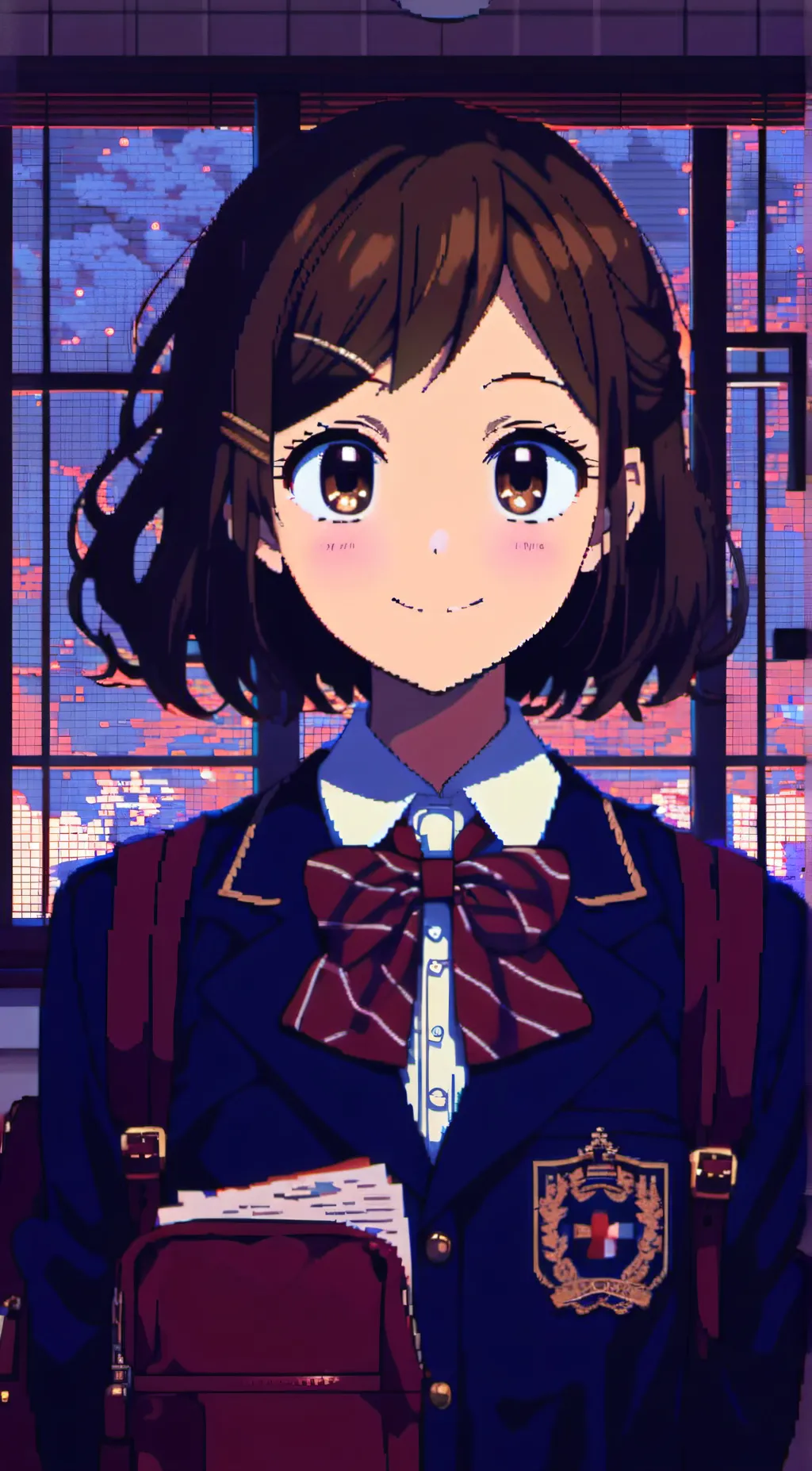 ai character: Cherry Madan  background