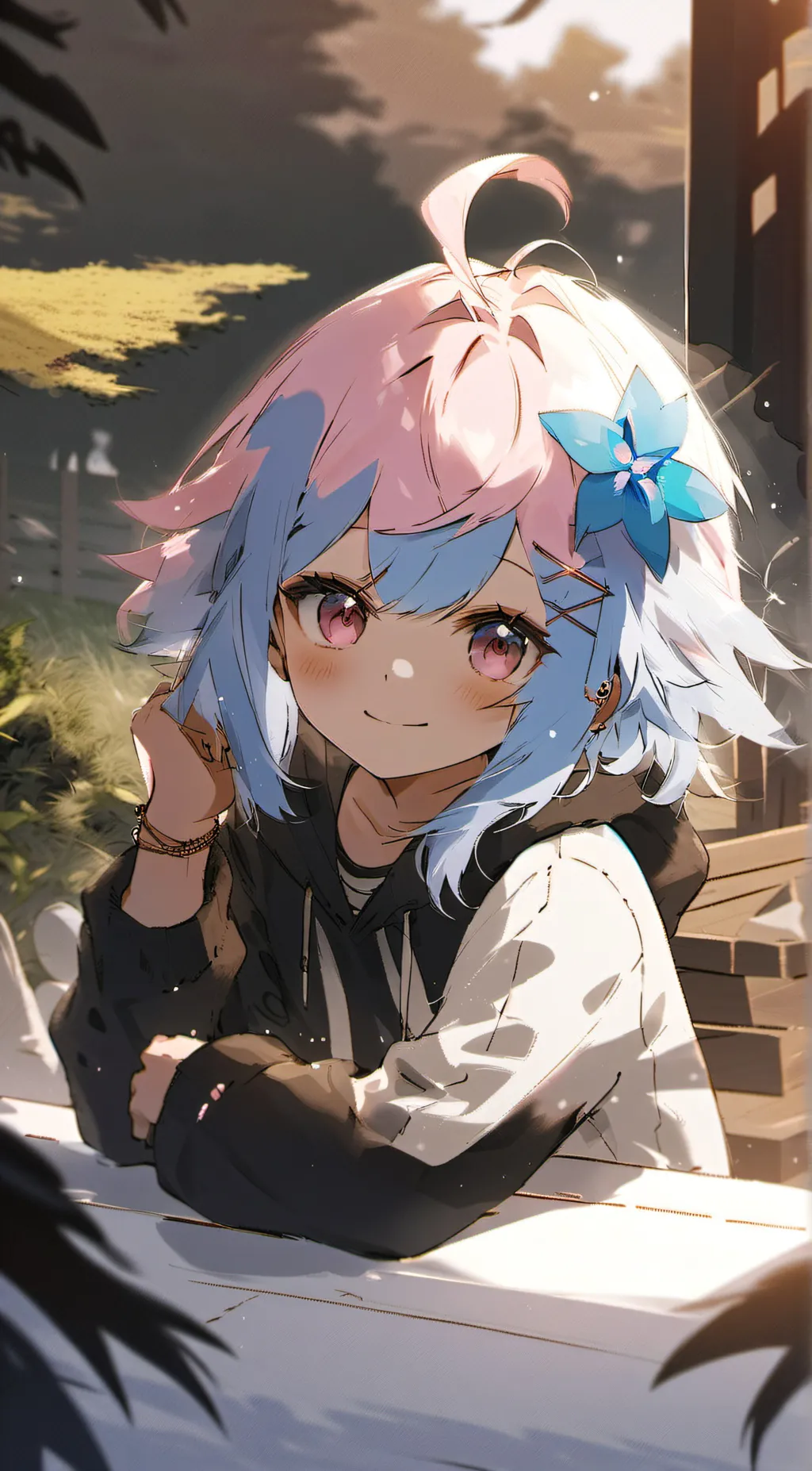 ai character: jewels background