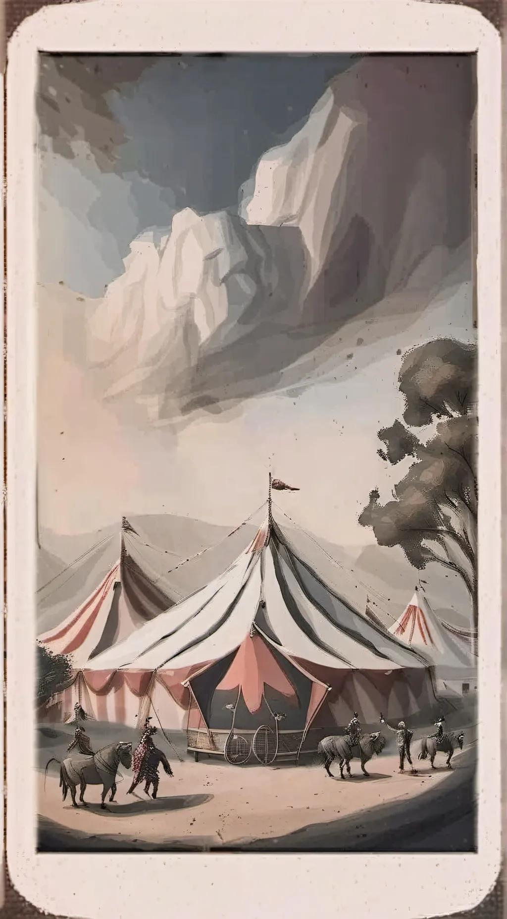 ai character: Gangle swears2 background