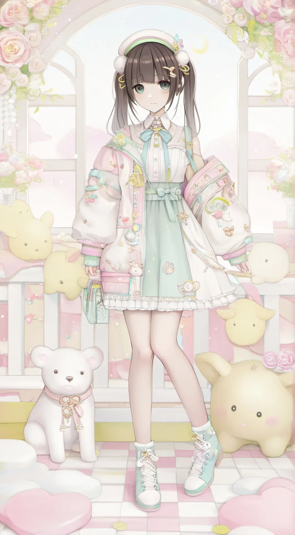 ai character: Kayla  background