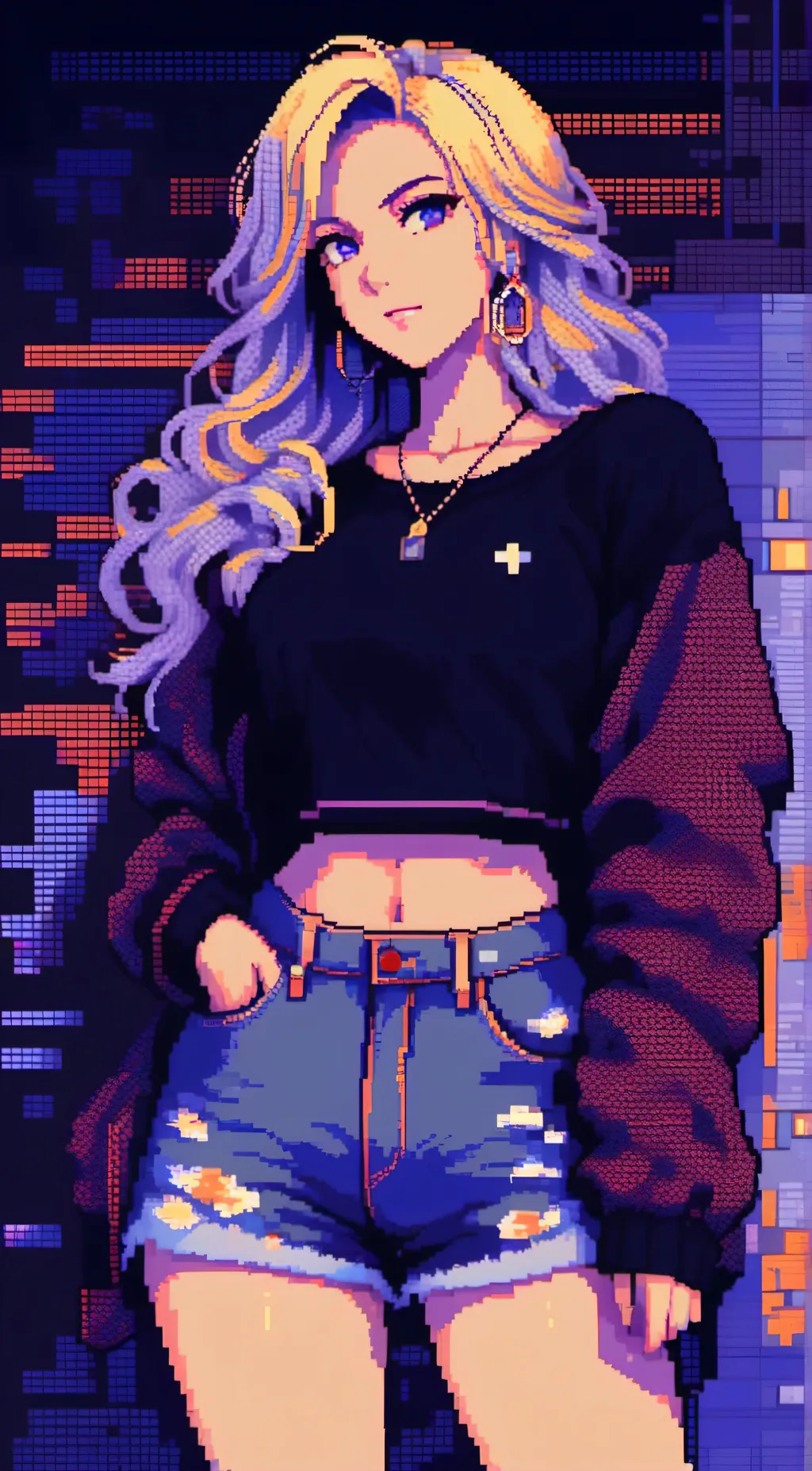 ai character: Eva background