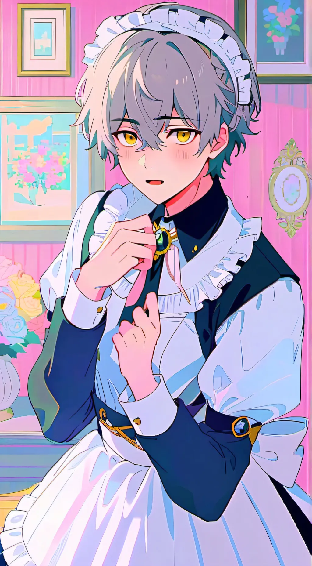 ai character: ♣︎Mekai♧ background