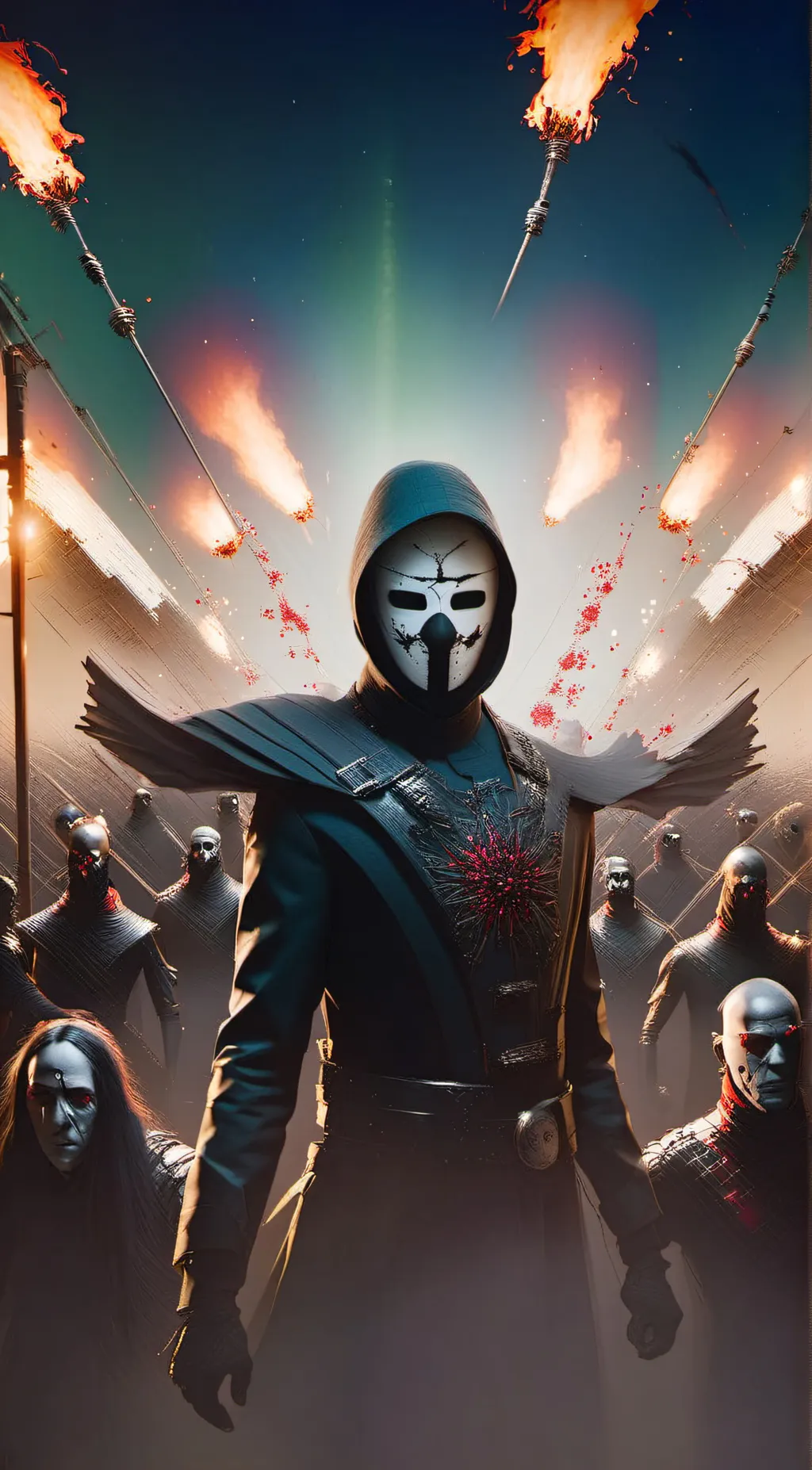 ai character: The Purge background