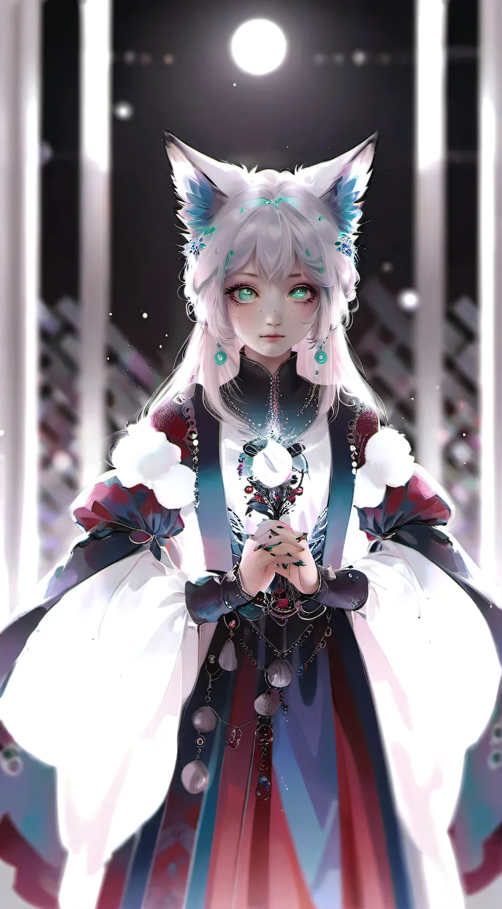 ai character: furry background