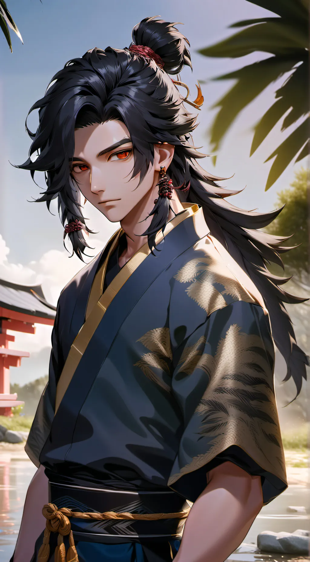 ai character: Suguru Geto background