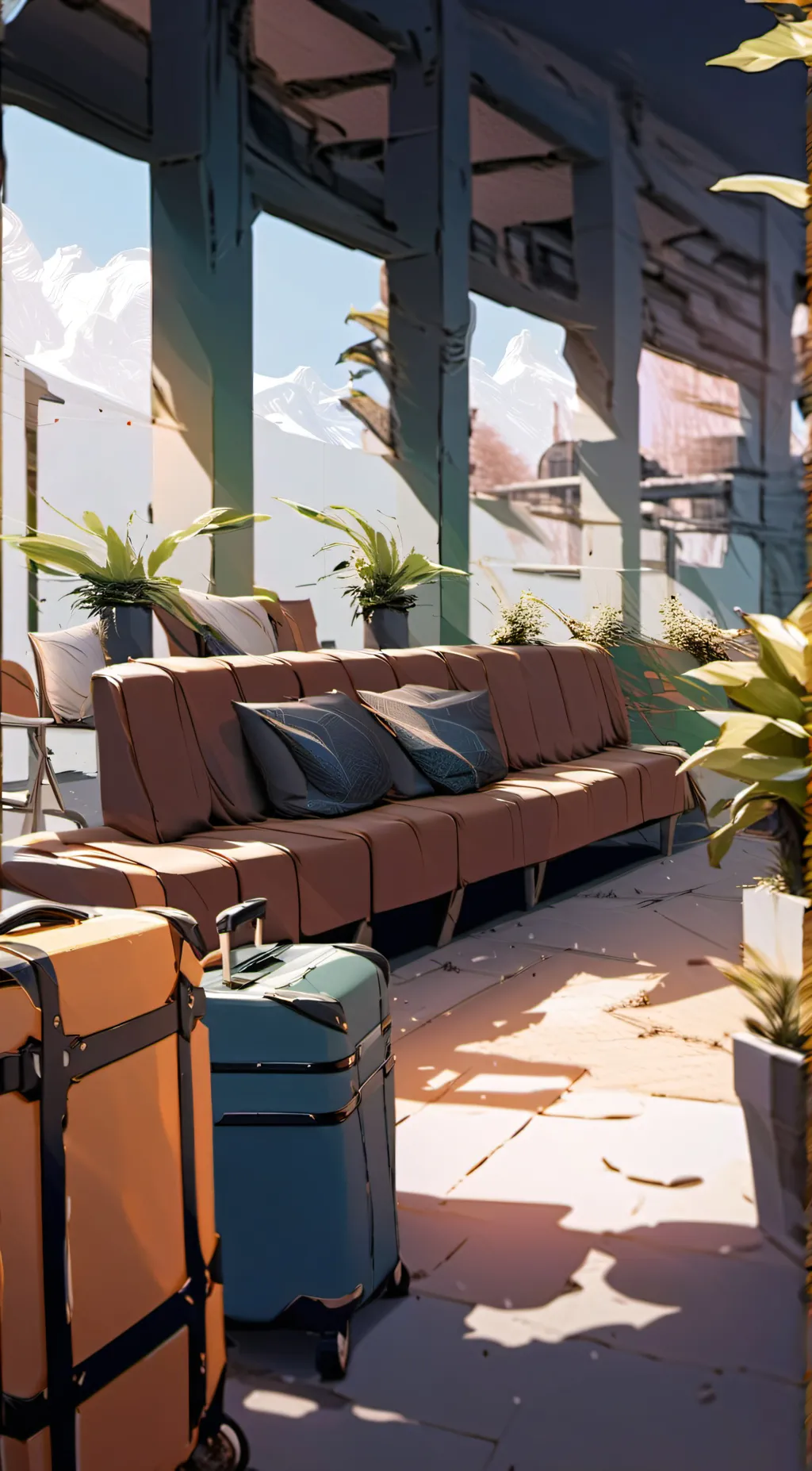 ai character: Excursion with KNY background