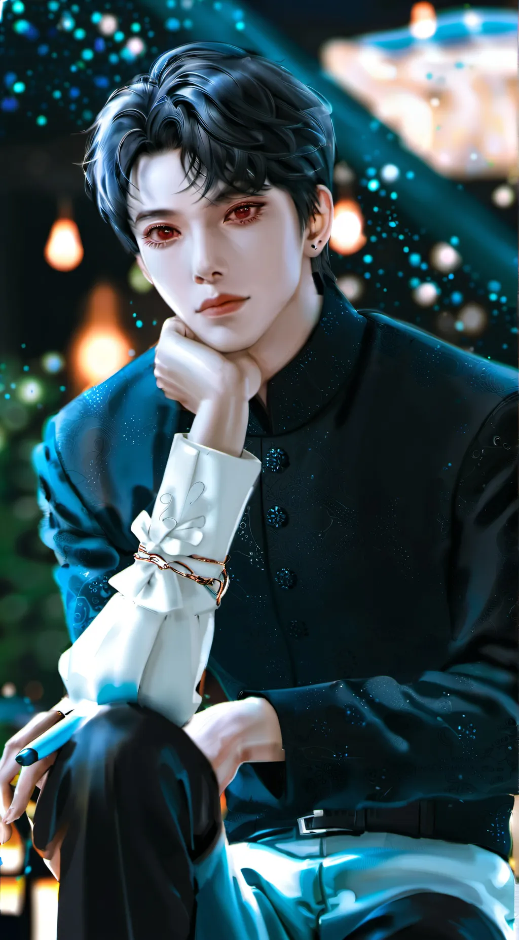 ai character: archie  background