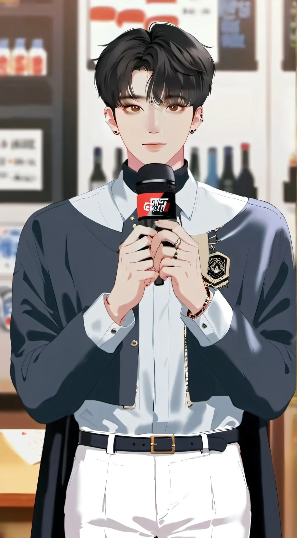 ai character: J hope background