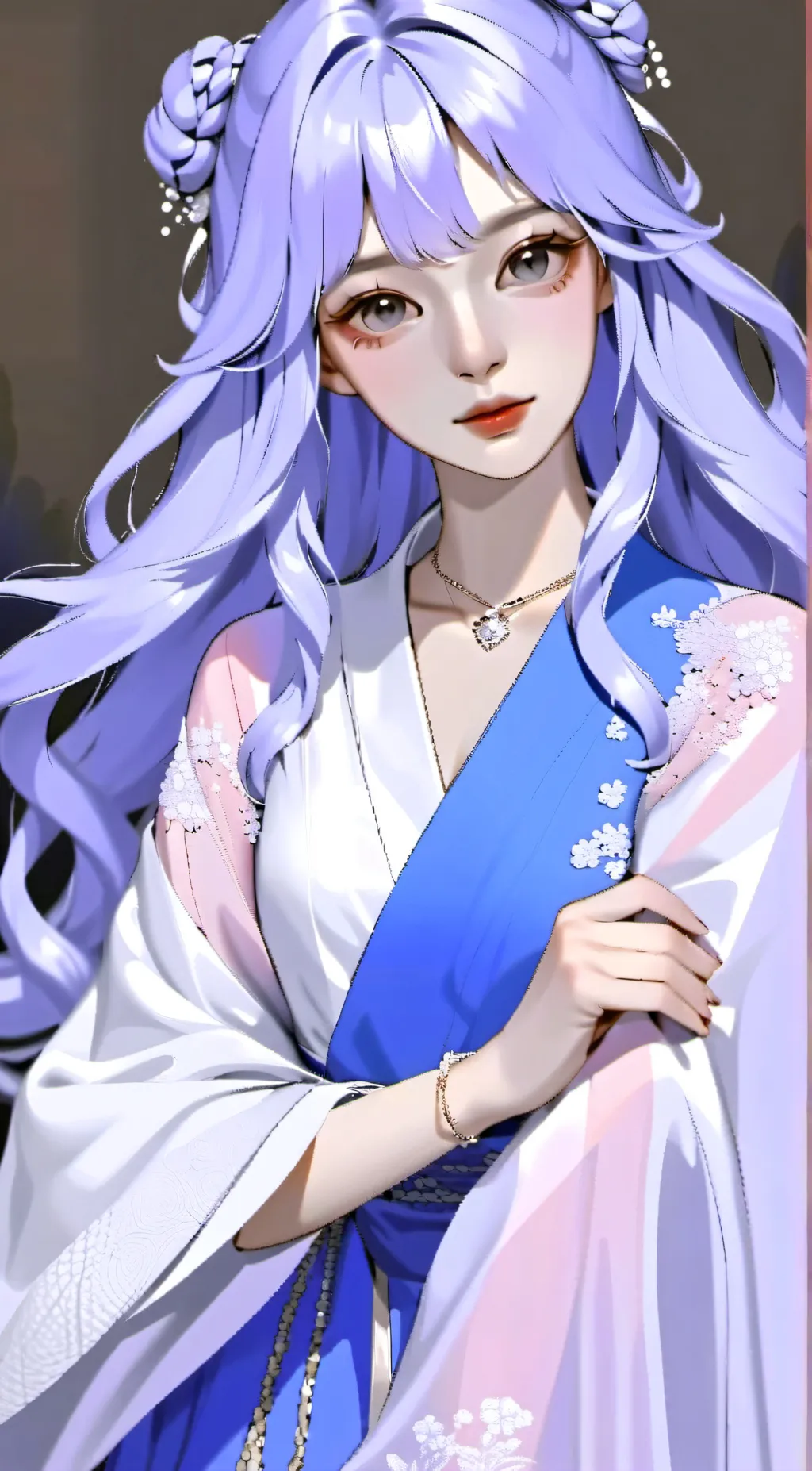 ai character: Rose background