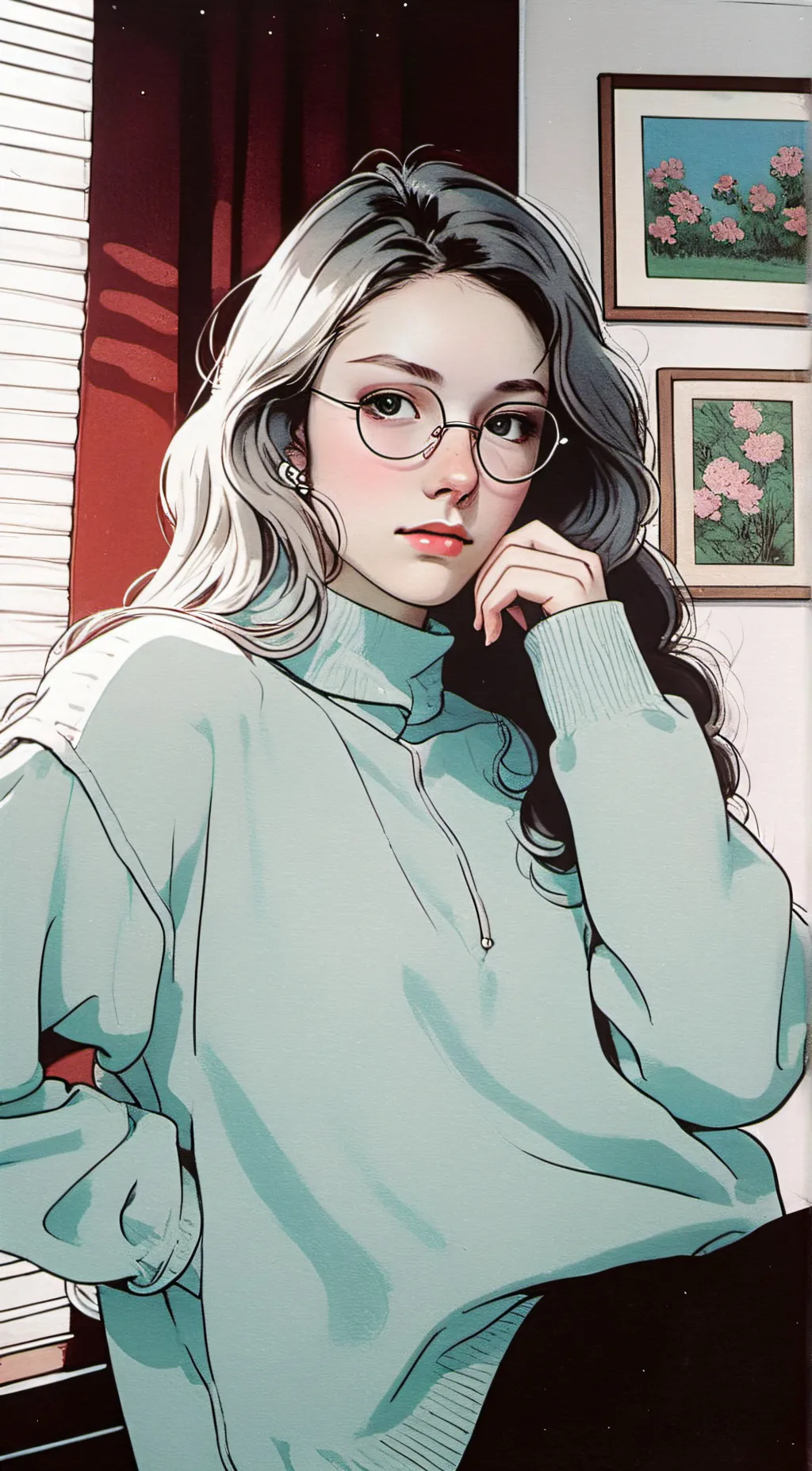 ai character: ellie background