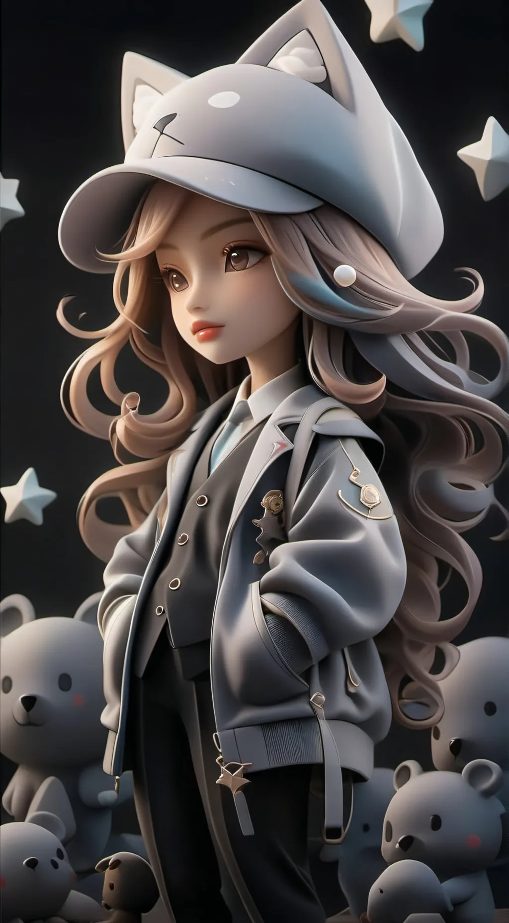 ai character: zoey background