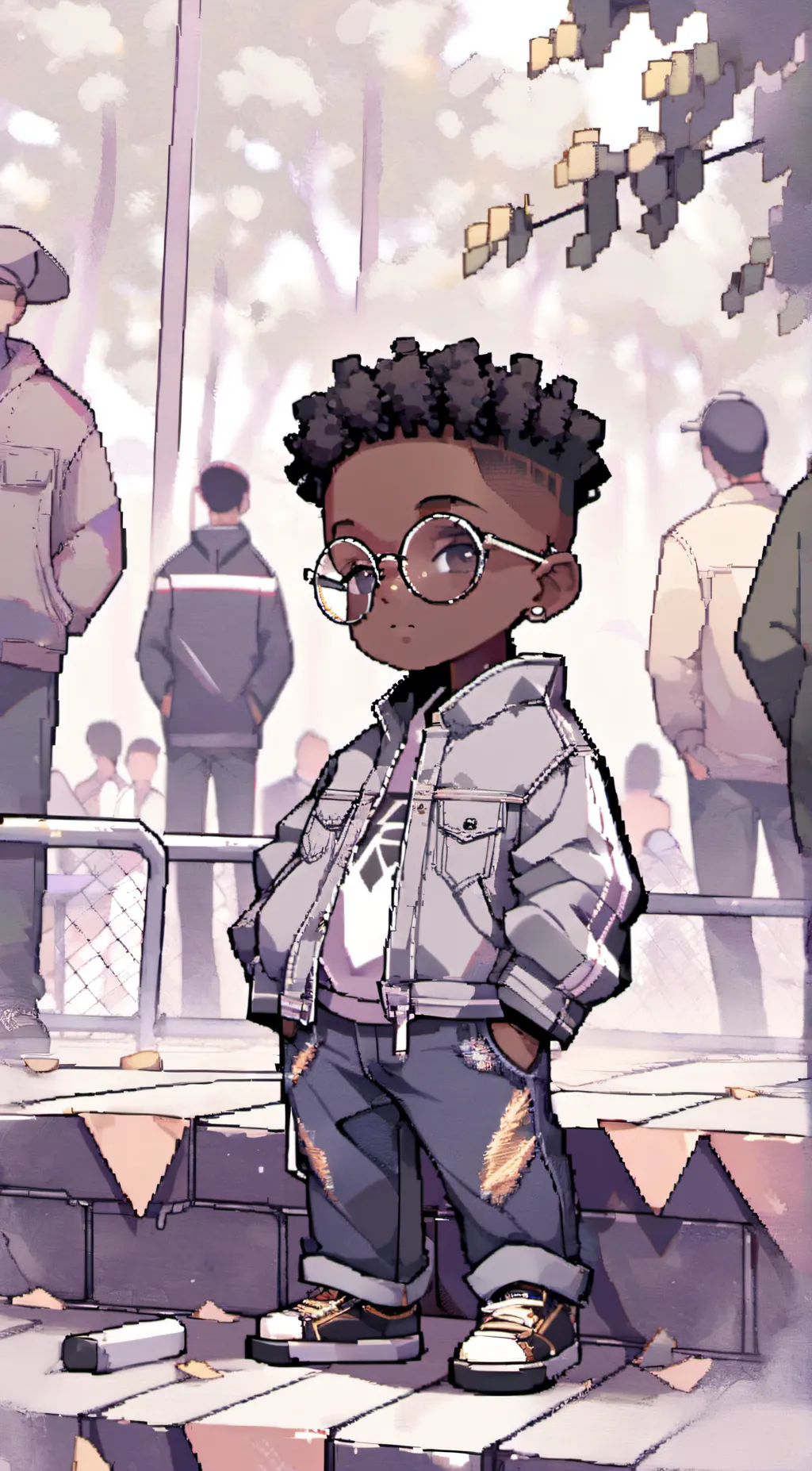 ai character: Eddie background