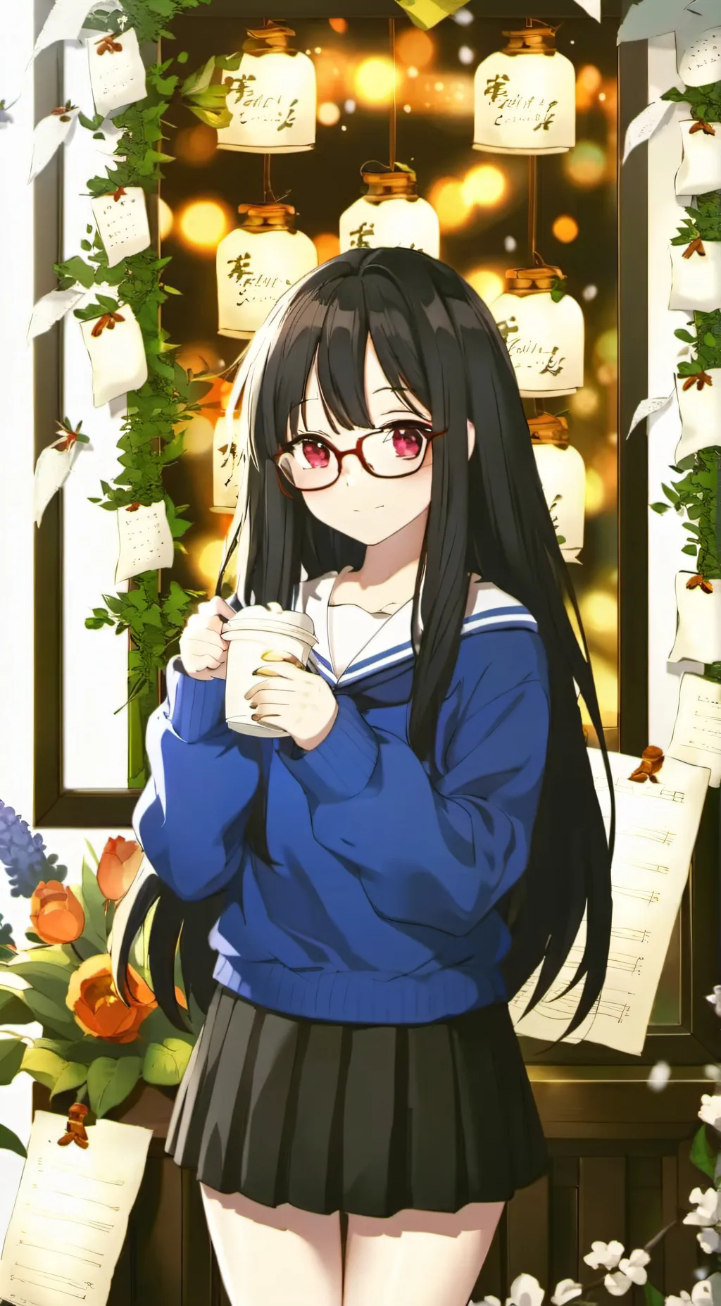 ai character: Sofia background