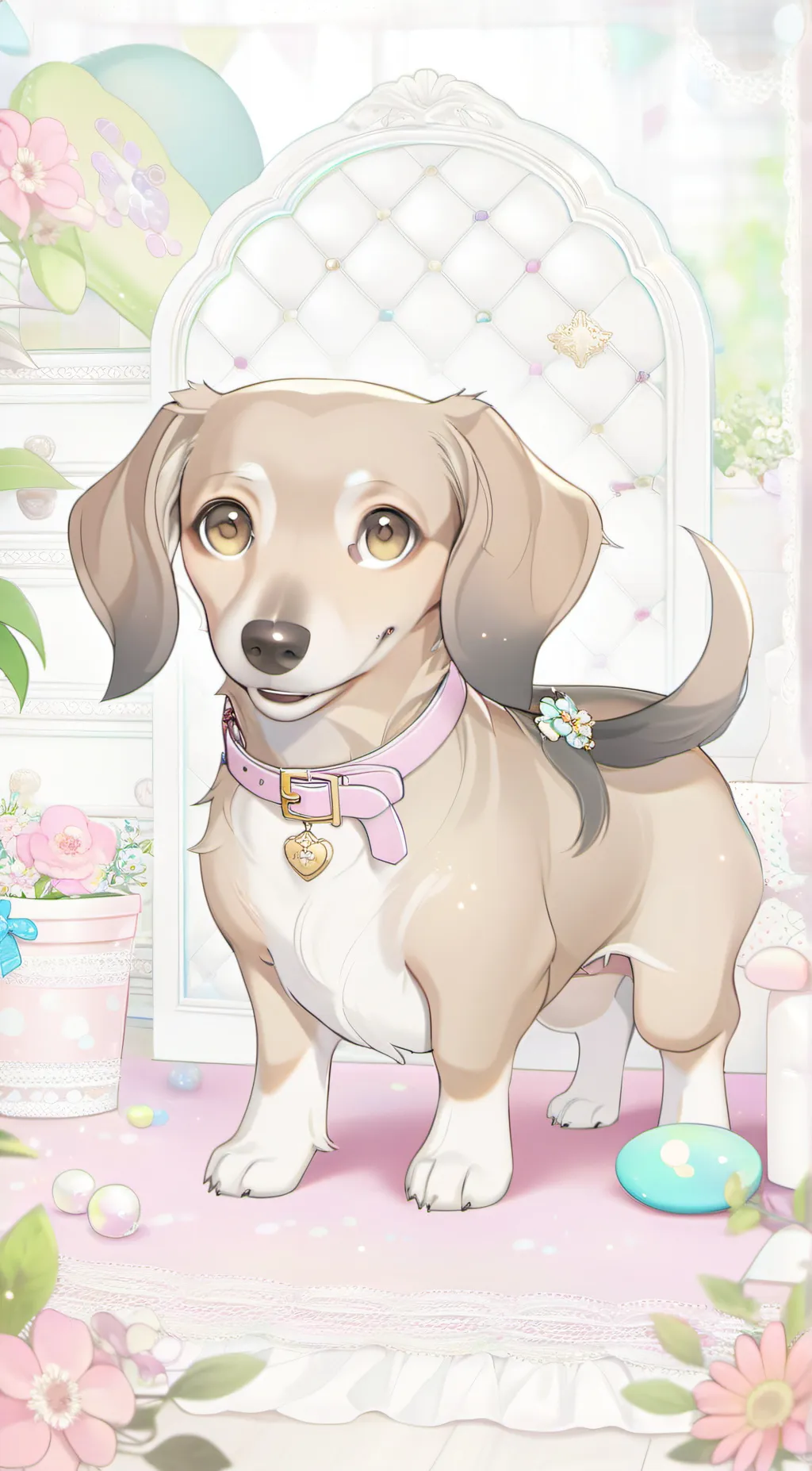 ai character: Maggie background