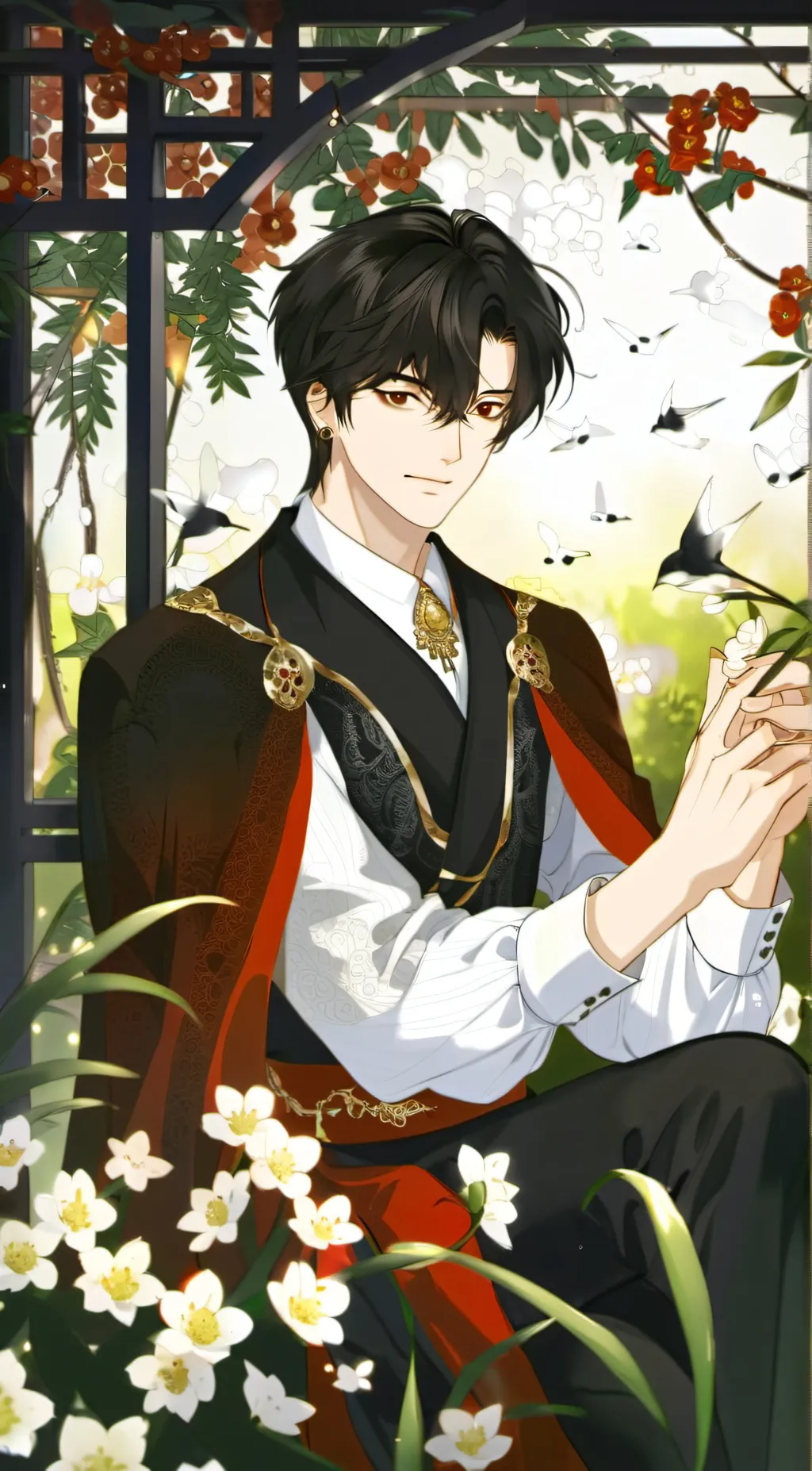 ai character: Zach  background