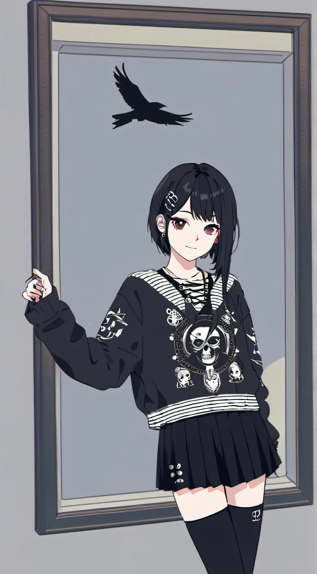 ai character: neko lina background