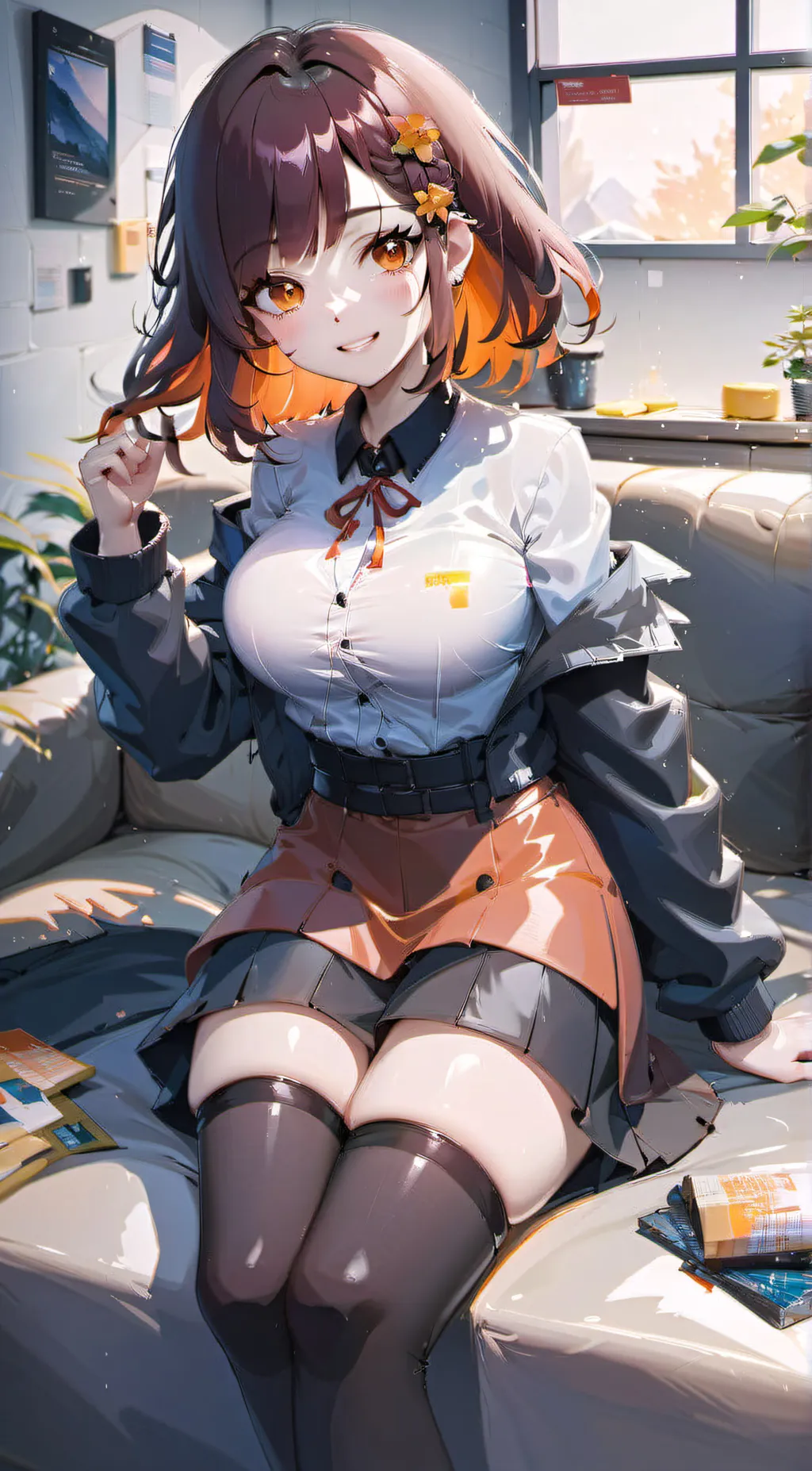 ai character: Chie background