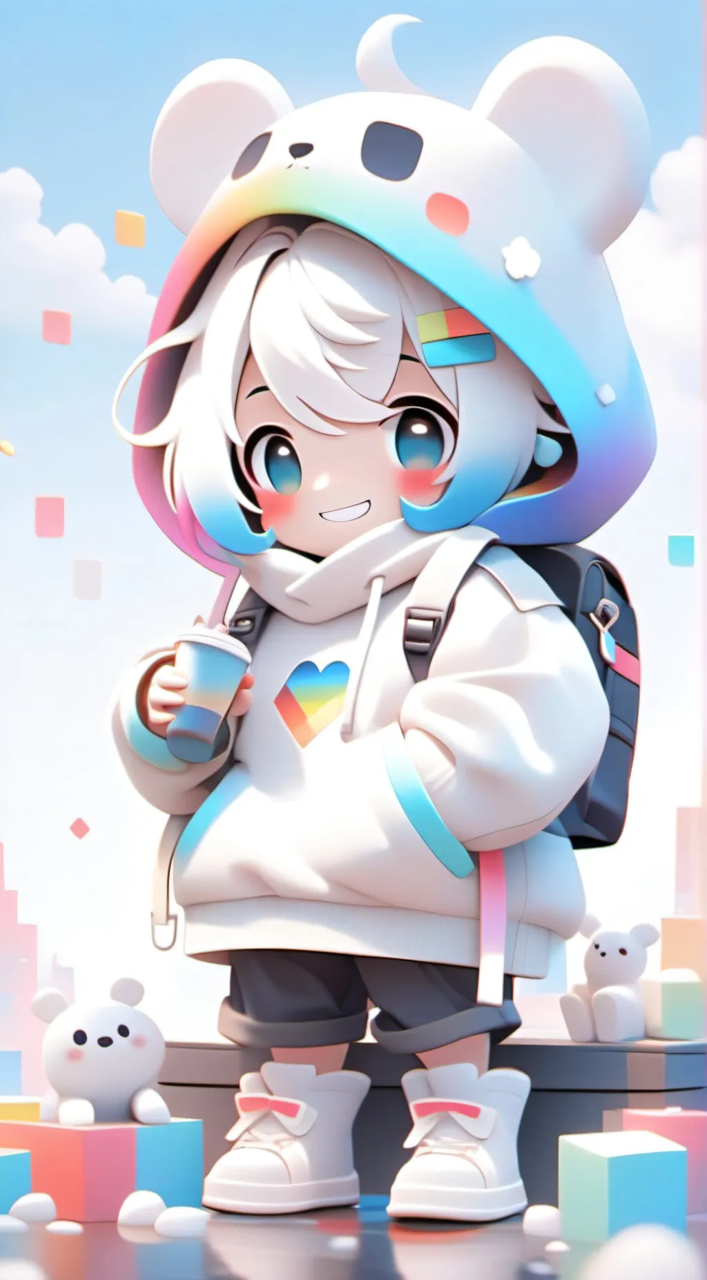 ai character: Bluebear1 background