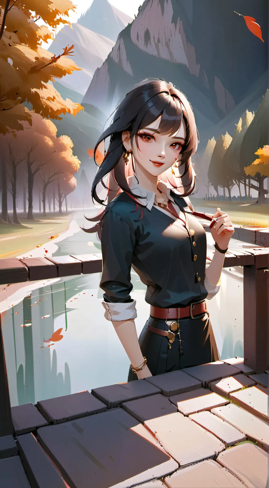 ai character: stace background