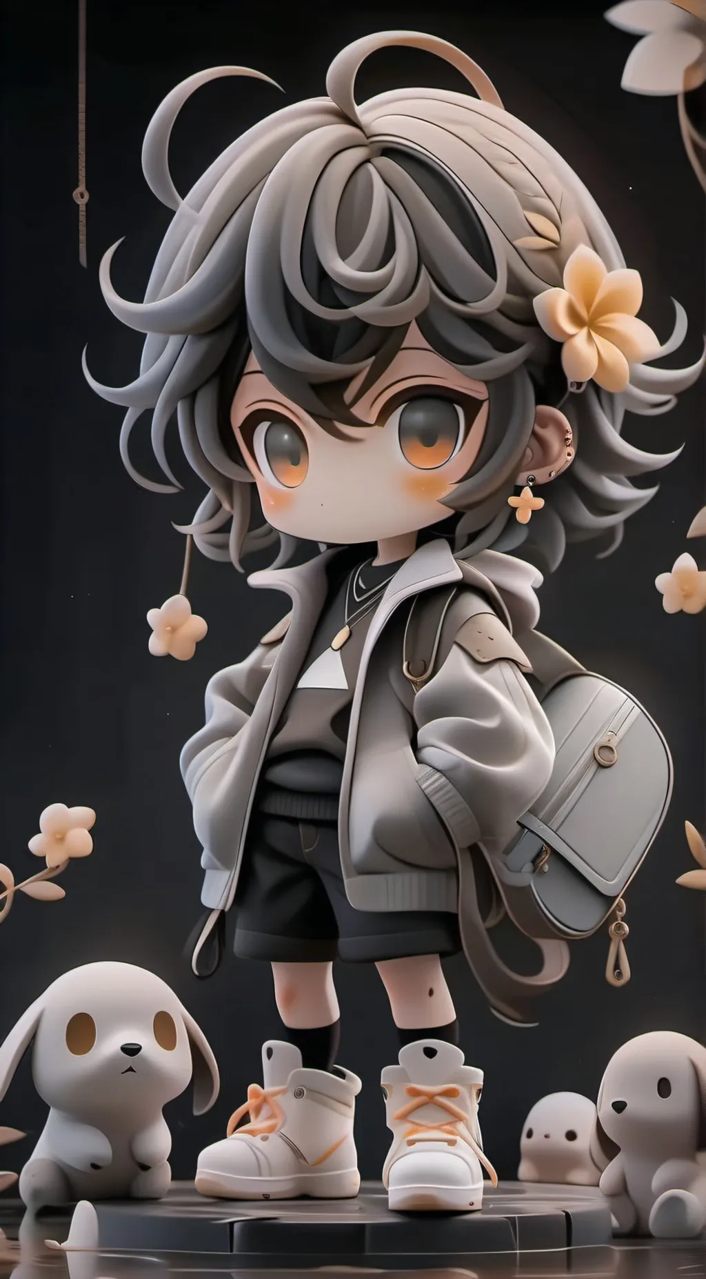 ai character: lily background