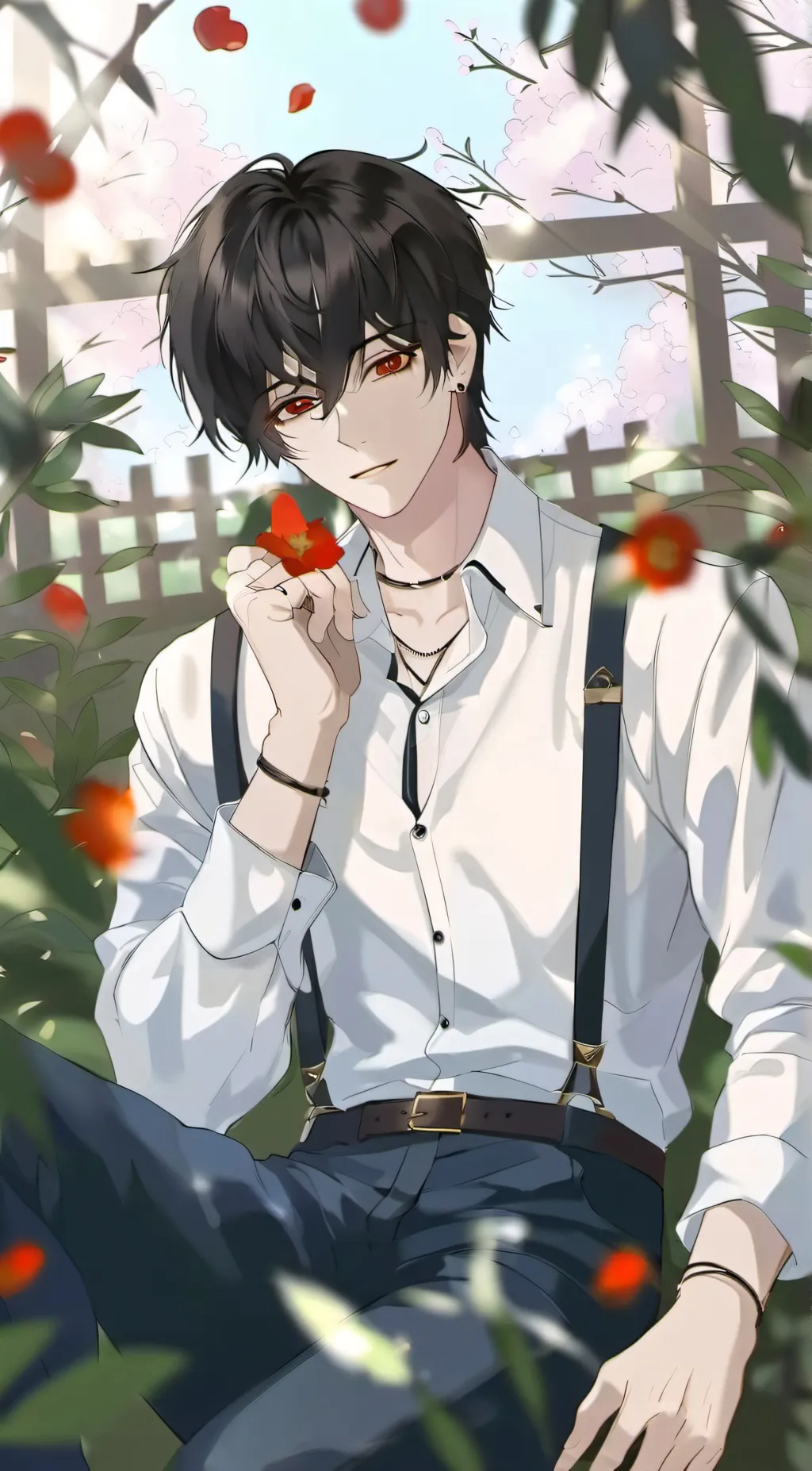 ai character: Aaron background