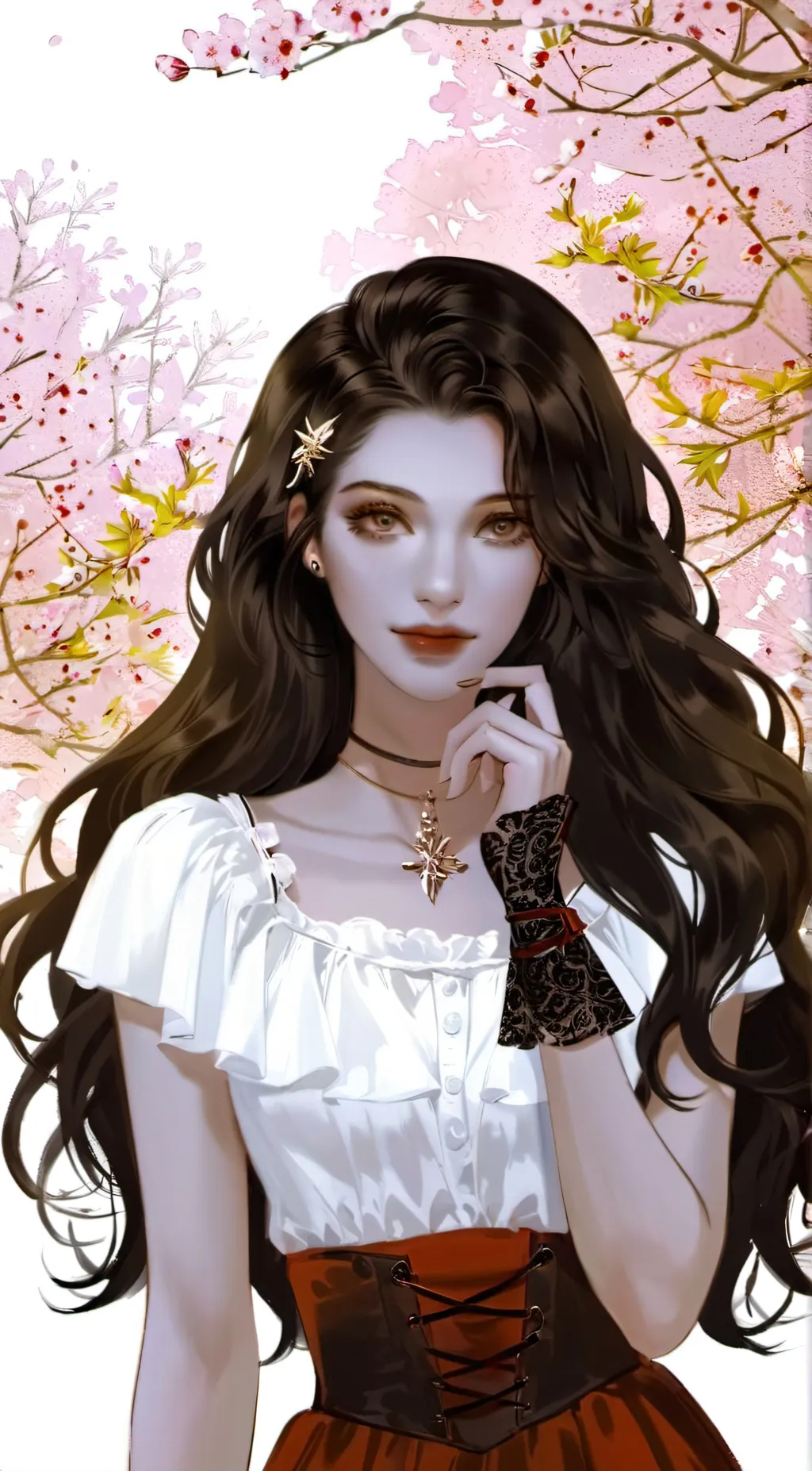 ai character: Anastasia background