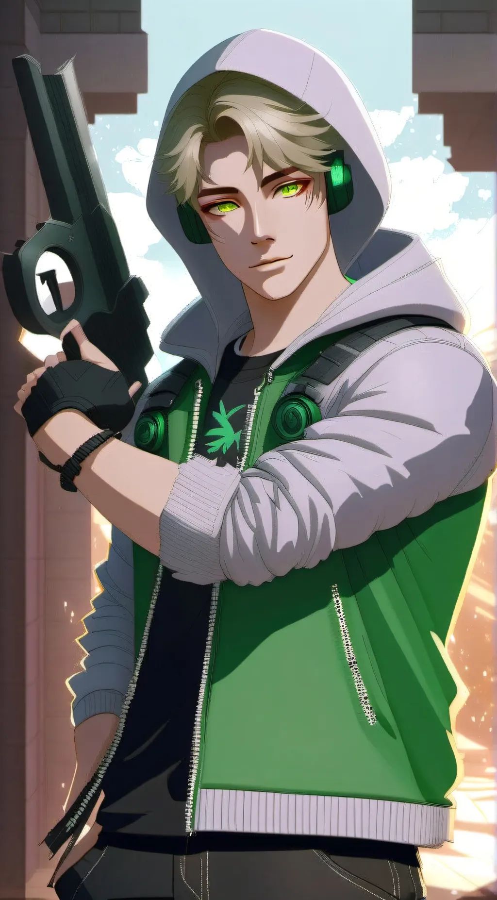 ai character: jack  background