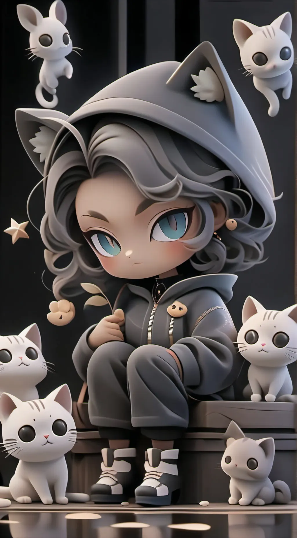 ai character: Kiyomi background