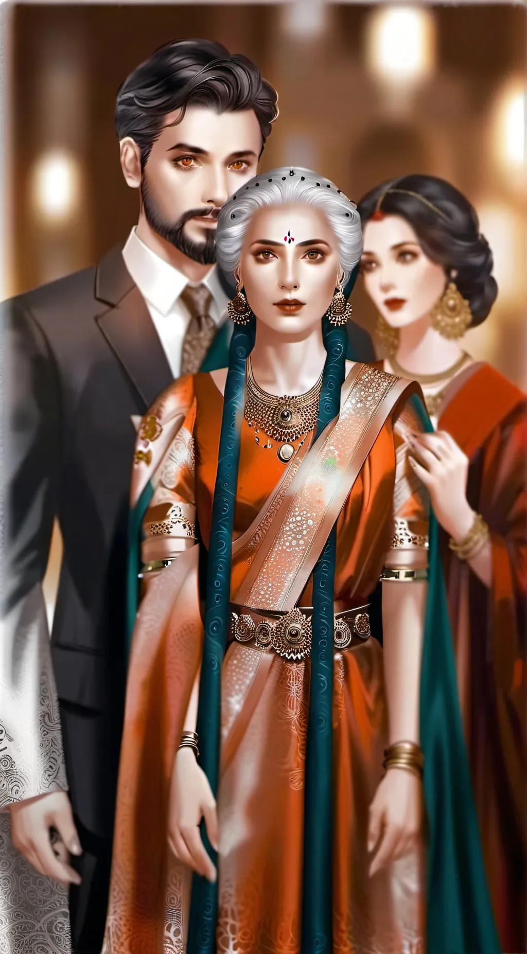 ai character: The Royal Family background