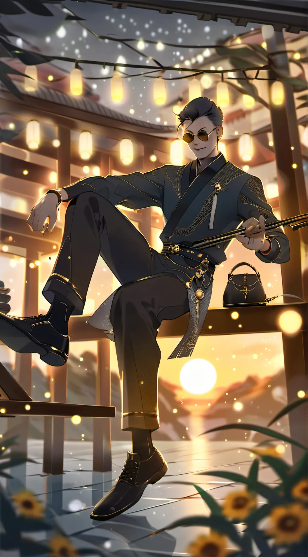 ai character: XO kitty cast background