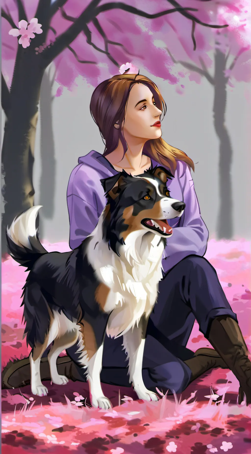 ai character: Emily (your owner) background